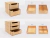 Paquete de 12 organizadores de madera - comprar en línea