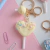 Chaveiro Pirulito de Coração Candy Color - Feito em Biscuit (valor unitário) na internet