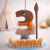 Vela de Aniversário Princesa Moana • Feita em Biscuit