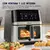 FREIDORA DE AIRE DIGITAL OSTER 7.5 LITROS CON VENTANA CKSTAF75WDSSDF - comprar online