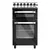 COCINA MORELLI DOPPIA 510 51CM DOBLE HORNO ACERO INOXIDABLE
