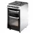 COCINA MORELLI DOPPIA 510 51CM DOBLE HORNO ACERO INOXIDABLE - comprar online