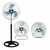 VENTILADOR PIONEER 3 EN 1 ASPAS DE METAL 90W 18"
