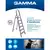 ESCALERA GAMMA G218AR 6 ESCALONES ALUMINIO - comprar online