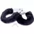 Algema de metal em pelúcia Cuffs - loja online