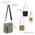 MORRAL TRENDY NEGRO - Necy Mayorista