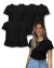 Kit 5 Camisetas Feminina (Baby look) - 100% Poliéster Anti Pilling - comprar online