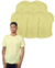 Kit 5 Camisetas Masculina - 100% Poliéster Anti Pilling na internet