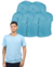 Kit 5 Camisetas Masculina - 100% Poliéster Anti Pilling - Sansar Camisetas 