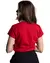 Camiseta 100% Algodão fio 30.1 penteado Vermelha Feminina (Babylook) - loja online