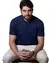 Camiseta 100% Algodão fio 30.1 penteado Azul Marinho Masculina na internet