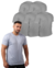 Kit 5 Camisetas Masculina - 100% Poliéster Anti Pilling na internet