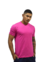 Camiseta 100% Algodão fio 30.1 penteado Rosa Pink Masculina - comprar online