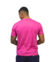 Camiseta 100% Algodão fio 30.1 penteado Rosa Pink Masculina na internet