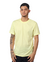Camiseta 100% Poliéster Anti Pilling Amarelo Bebê Masculina - comprar online
