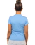 Camiseta 100% Poliéster Anti Pilling Azul Celeste Feminina (Babylook) - Sansar Camisetas 