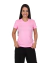 Camiseta 100% Poliéster Anti Pilling Rosa Bebê Feminina (Babylook) - comprar online