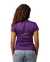 Camiseta 100% Poliéster Anti Pilling Roxo Feminina (Babylook) - Sansar Camisetas 