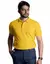 Camiseta Polo Piquet PA Amarelo Ouro Masculina na internet