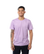Camiseta 100% Poliéster Anti Pilling Lilás Masculina - comprar online