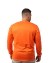 Camiseta Manga Longa 100% Poliéster Anti Pilling Laranja Masculina - Sansar Camisetas 