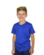 Camiseta Infantil 100% Poliéster Anti Pilling Azul Royal - comprar online