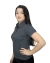Camiseta Polo Piquet PA Mescla escuro Feminina (Babylook) - comprar online