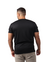 Camiseta 100% Poliéster Anti Pilling Preta Masculina - Sansar Camisetas 