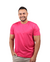 Camiseta 100% Poliéster Anti Pilling Rosa Pink Masculina na internet
