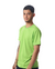 Camiseta 100% Poliéster Anti Pilling Verde Limão Masculina - comprar online