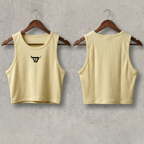 Musculosa Crop Top en internet