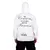 Rustic Hoodie "Attention" Man Black - Smart Goods