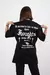 Camiseta Oversized 'Stoic Thoughts' Woman