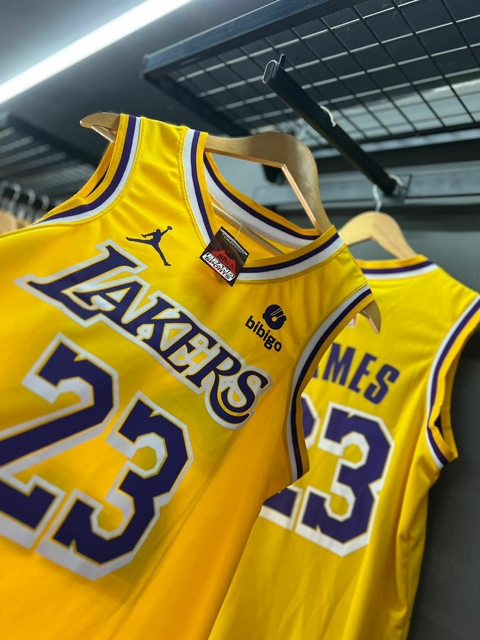 Regata Lakers Amarelo
