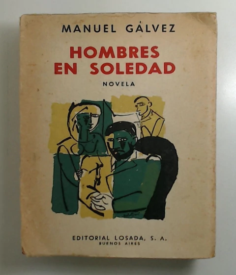 Hombres en soledad - LIBRO ANTIGUO