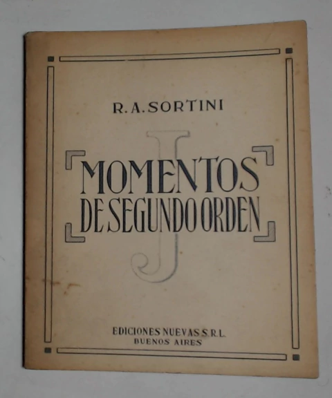 Momentos de segundo orden