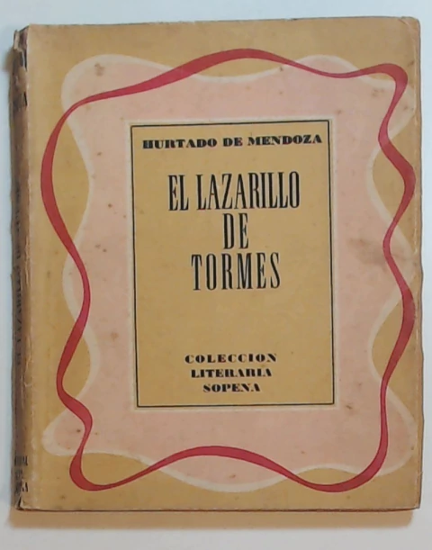 Lazarillo de tormes, El - LIBRO ANTIGUO