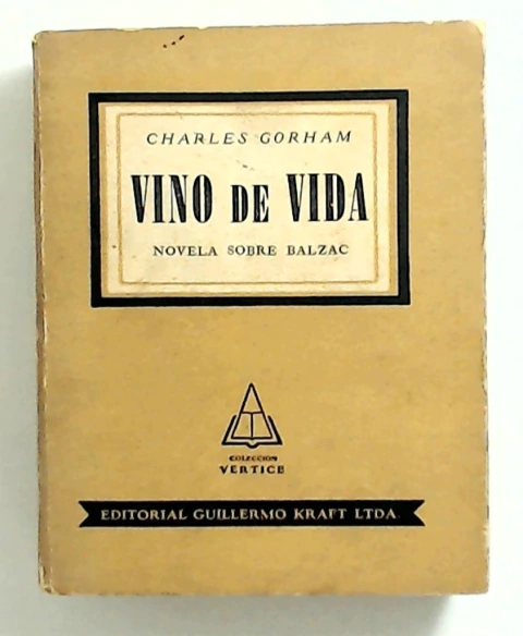 Vino de Vida - LIBRO ANTIGUO