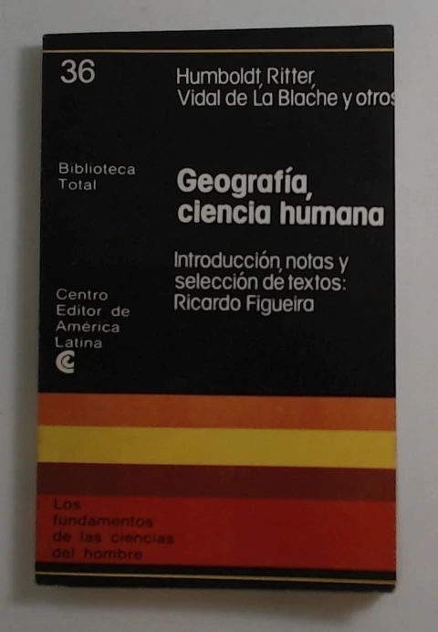 Geografía, ciencia humana