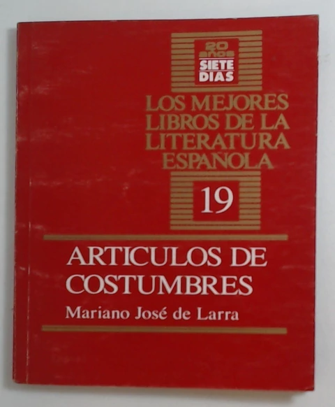 Articulos de costumbres