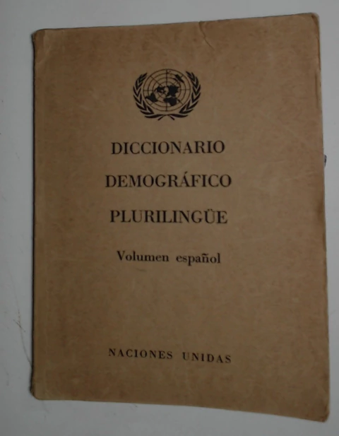 Diccionario demografico plurilingue