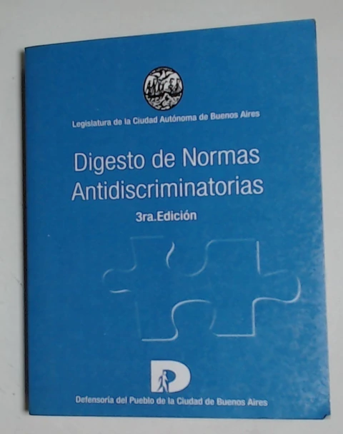 Digesto de Normas Antidiscriminatorias