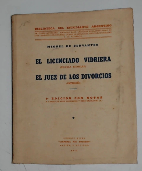 Licenciado vidriera, el (Novela ejemplar)