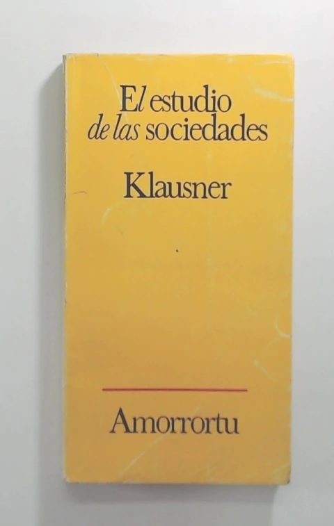 El Estudio de las Sociedades