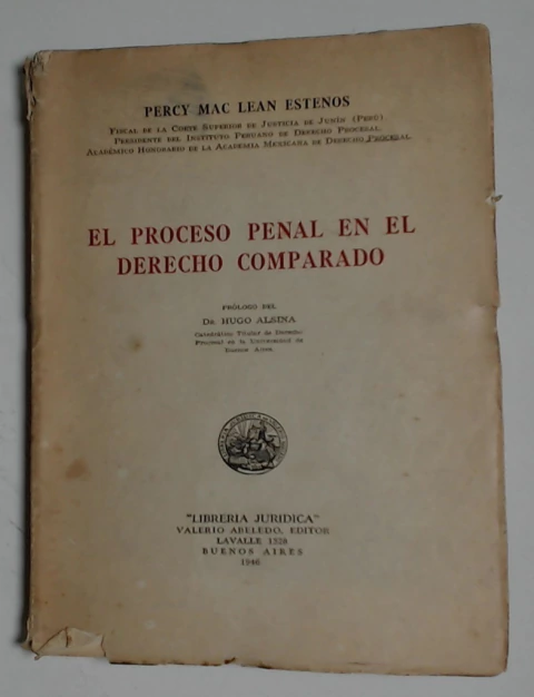 Proceso penal en el derecho comparado
