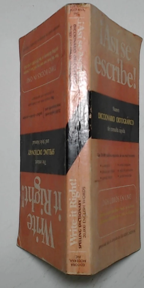 Write it right! (Ingles y español)