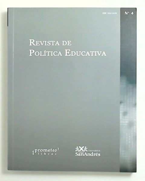 Revista de politica educativa Nro. 4