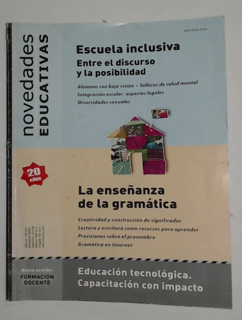 Novedades educativas Num 227 año 21 Noviembre 2009