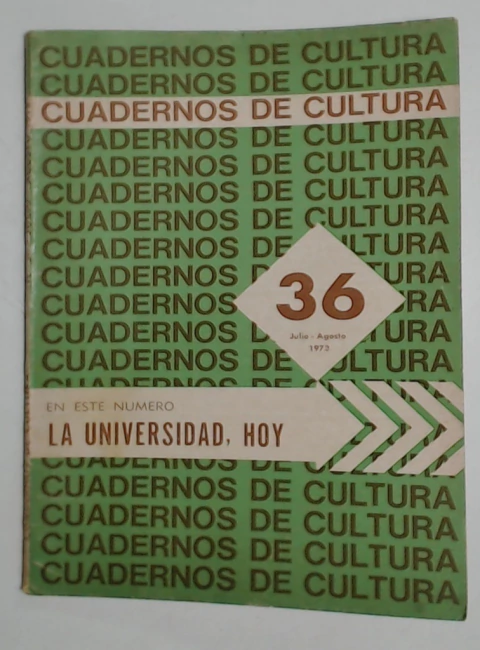 Cuadernos de cultura 36 Num 120 Año XXIV