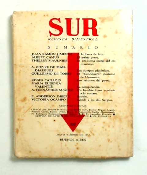Revista Sur No. 222 - Mayo y Junio de 1953